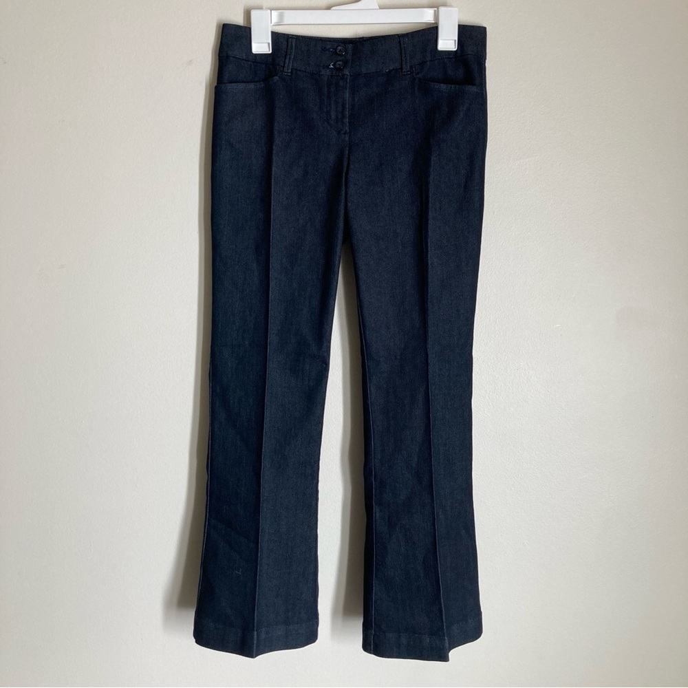 The Limited Denim Fit and Flare 678 Short Dark Wash